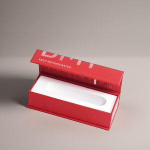 Boîte de retournement holographique magnétique de 0.5ml 1ml 2ml Boîte d'emballage de cartouche de papier en carton Rigih avec mousse EVA - Product Image 6