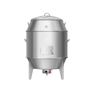 Than nướng khí vịt nướng lò nướng thép không gỉ hai lớp nướng bếp ngỗng gà lò treo - Product Image 1