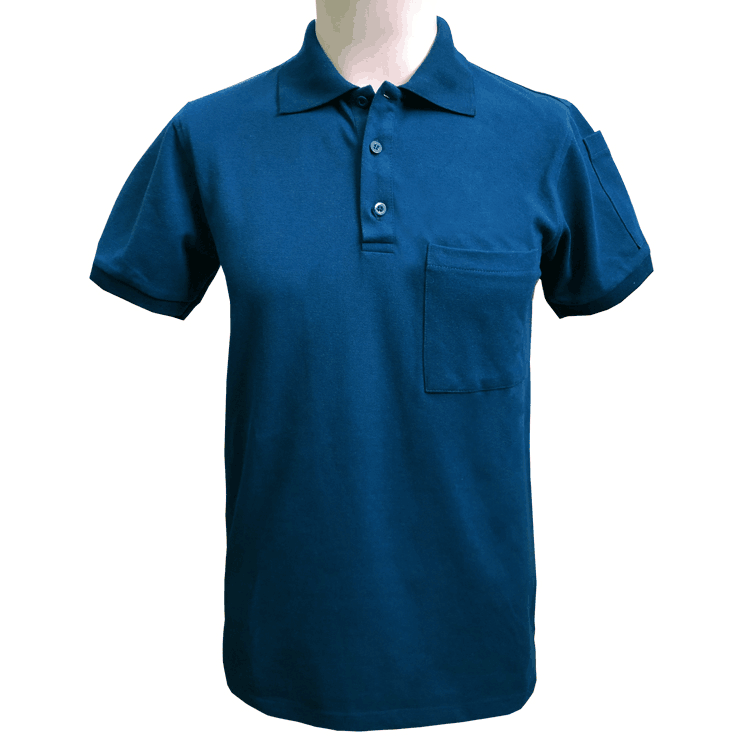 100 polyester polo shirts with pocket