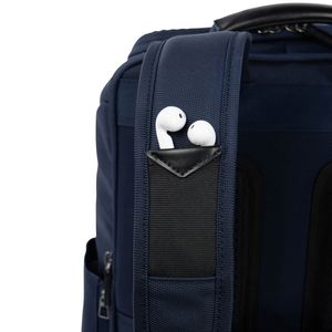 Daily Fashion Slim Backpack <b>for</b> <b>Men</b> Women Zipper Closure Convenient Carry-<b>On</b> Laptop Bag Polyester Lining Fits Laptops Tablets - Product Image 5