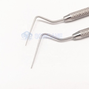Nha khoa endodontic probe Explorer phẳng/giảm dần plugger thép không gỉ cụ công cụ chăm sóc răng miệng răng làm trắng - Product Image 4