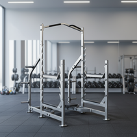 Equipo de Gimnasio de Fábrica para Fitness en Casa, Rack de Sentadillas y Banco de Dominadas Comercial, Máquina de Ejercicios