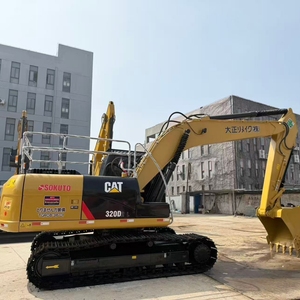Excavadora de cadenas CAT 320D usada con pocas horas de uso, Caterpillar 320B 320 de segunda mano con entrega rápida y servicio posventa profesional - Product Image 1