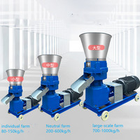 Petite machine à granulés de haute qualité pour l'alimentation des animaux pour les fermes avicoles et d'élevage Nouvelle condition pour les industries végétales
