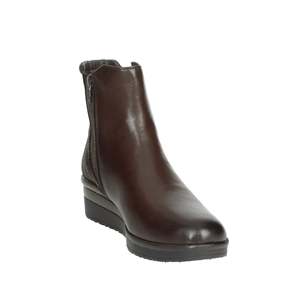 Botines de cuña suaves para mujer Cinzia Marrón IV8822569 - Product Image 4