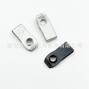 Plaque de fixation de plaque d'immatriculation Shuangxuan M8 34x13mm en acier pour automobile - Product Image 3
