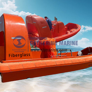 Perahu Penyelamat Cepat Oranye 6m untuk 15 Orang Sesuai Standar SOLAS - Product Image 4