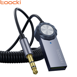 Toocki <span class=keywords><strong>5.1</strong></span> AUX cho Bộ chuyển đổi cho xe hơi & nhà Stereo/Loa có dây với áo khoác PVC và dây đồng đóng hộp - Product Image 1