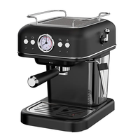 Vente en gros Machine à café expresso OEM Machine à café expresso 15 ou 20 bars avec compteur de température
