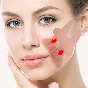 Ruban adhésif <span class=keywords><strong>pour</strong></span> le visage à haute efficacité, élastique, hypoallergénique, imperméable, <span class=keywords><strong>pour</strong></span> <span class=keywords><strong>tirer</strong></span> vers le haut <span class=keywords><strong>les</strong></span> rides du visage, patchs <span class=keywords><strong>pour</strong></span> <span class=keywords><strong>les</strong></span> rides du visage - Product Image 1