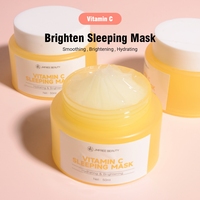 JMFREE OEM/ODM Nouveau masque anti-âge traitement éclaircissant à la vitamine C Masque de nuit hydratant à la gelée Bonne nuit