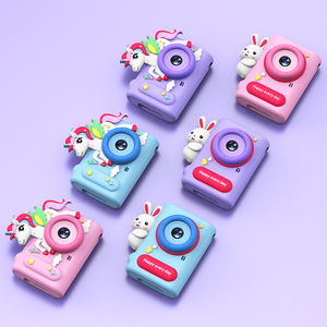 Cámara Digital LCD HD de 2.0 Pulgadas Nueva de Fábrica, <span class=keywords><strong>Color</strong></span> Azul con Funda de Silicona de Conejo, Cámaras para Fotografía - Product Image 6