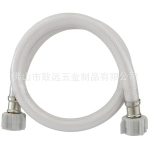 Manguera de agua para caravana, 30 pulgadas, de PVC trenzado, instalación sin herramientas, duradera, impermeable, de forma redonda, para accesorios exteriores de caravana - Product Image 1