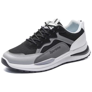 Zapatos Casuales de Diseñador de Alta Calidad para Hombre, Zapatos Deportivos Blancos con Cordones que Aumentan la Altura - Product Image 1