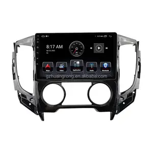 Autoradio 9 pouces, lecteur multimédia GPS pour Mitsubishi TRITON Auto AC 2015 Android 12.0