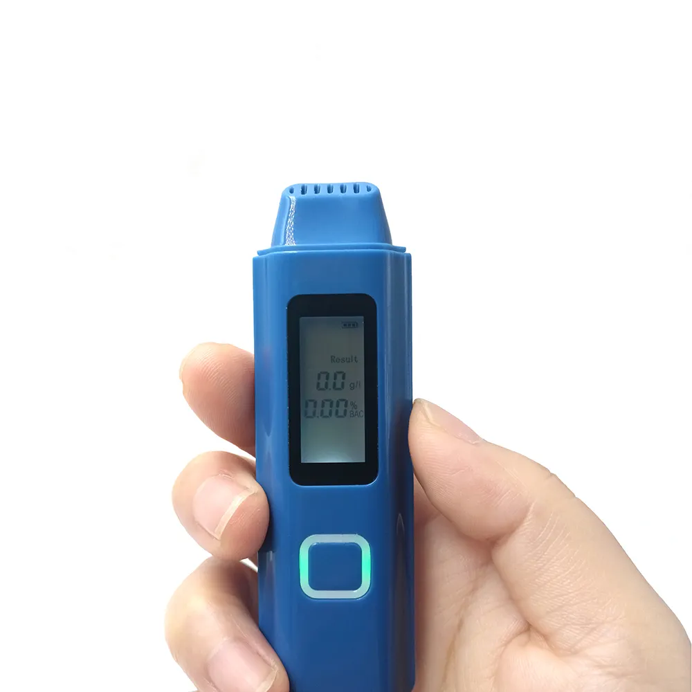 Fossensor Professionele Draagbare Alcohol Tester Analyzer Blaastexyzer Detector