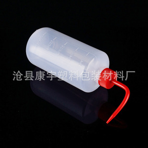 Botella de limpieza médica de 500 ml con tapa curva del fabricante, botella de limpieza de plástico con tapa roja para suculentas y plantas. - Product Image 4
