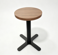 Fabricant chinois de tables d'hôtel, package complet personnalisable, table basse en bois et acier inoxydable pour hôtel 3 ou 4 étoiles