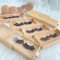 Emballage de Cils Personnalisé en Boîte en Carton, Étuis pour Cils Bandes Complètes, Vente en Gros, Boîte en Papier pour Cils avec Logo Personnalisé