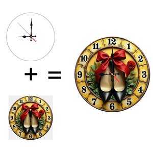 Round Wooden Wall <b>Clock</b> <b>Roman</b> Numeral Design Handcrafted Silent Non Ticking Home Interior Decoration - Product Image 5