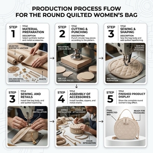 Borsa Tote in PU per torta rotonda da viaggio per ufficio per il tempo libero con tracolla <span class=keywords><strong>a</strong></span> spalla impermeabile da donna - Product Image 6