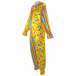 Disfraz de Payaso Unisex, Mono con Rayas y Puntos, Traje de Cosplay para Fiesta de Halloween para Adultos, Ropa para Actuaciones - Product Image 2