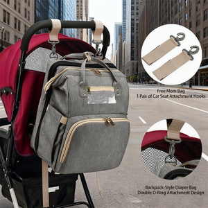 Custom Oxford Large Waterproof Fashion Zipper Portable Eco-Friendly Foldable Baby <strong>Crib</strong> for Newborn Baby Nest - Product Image 6