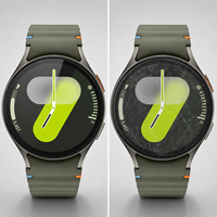 Outil d'alignement à installation rapide, protection d'écran en verre trempé HD 9H compatible avec Samsung Galaxy Watch7 Ultra 40 mm 44 mm