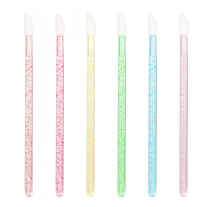 50pcs Disposable Lip Gloss Wand Nylon Handle Portable <b>Lipstick</b> Applicator Beauty Makeup Tool - Product Image 4