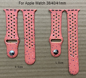 สายรัดซิลิโคนแบบสปอร์ตระบายอากาศได้สองสีใหม่สำหรับ Apple Watch Series 10 (WB0249S) - Product Image 5