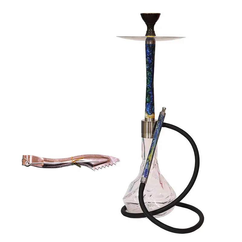 Shisha Hookah Portable, verre, grande taille, personnalisé, avec accessoires pour Shisha Hookah, nouvelle collection, vente en gros