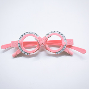 กรอบแว่นตาทดลองรุ่น Ly ขนาด 52 มม. สีชมพู สำหรับการตรวจวัดสายตา อุปกรณ์ตรวจตา - Product Image 1