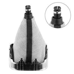 Leather Gear <b>Shift</b> <b>Knob</b> Cover Set 5-Speed 6-Speed For Volkswagen Tiguan Ergonomic Design - Product Image 5