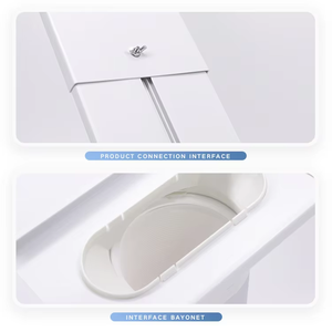 Kit de ventilation de fenêtre de remplacement <span class=keywords><strong>pour</strong></span> climatiseur portable à bouche plate, plaque à longueur réglable - Product Image 1