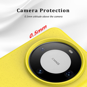 Custodia per telefono in TPU morbido nero ecologico, biodegradabile in paglia di grano, piccola custodia ecologica per <span class=keywords><strong>Huawei</strong></span> P30 P30 Pro Mate 80 Pro Max - Product Image 6