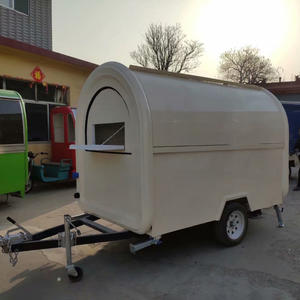 Carrito de Comida Mini, Superventas, para Exteriores, para Alimentos Congelados, con Buenas <span class=keywords><strong>Reseñas</strong></span>, para Snacks, Papas Fritas, Comida Rápida, Hecho de Fibra de Vidrio y Aluminio Duraderos - Product Image 2