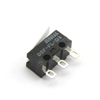 Nouveau micro-interrupteur de souris OMRON D2F-FL-D3 d'origine japonaise, interrupteur de fin de course à point gris
