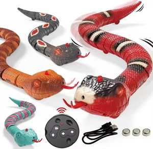 Elecpet intelligente rilevamento giocattoli per gatti interattivo automatico Eletronic serpente gatto Teaser gioco al coperto gattino giocattolo USB ricaricabile - Product Image 1
