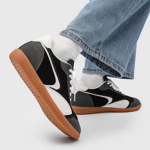 Chaussures d'entraînement pour hommes 35-44, style allemand, tendance, avec élévation discrète, tige intégrale et triple rehaussement interne du talon - Product Image 5