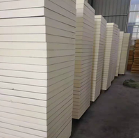 Panneau d'isolation en mousse rigide PU, panneau en polyuréthane haute densité pour chambre froide, congélateur, entrepôt frigorifique, personnalisable