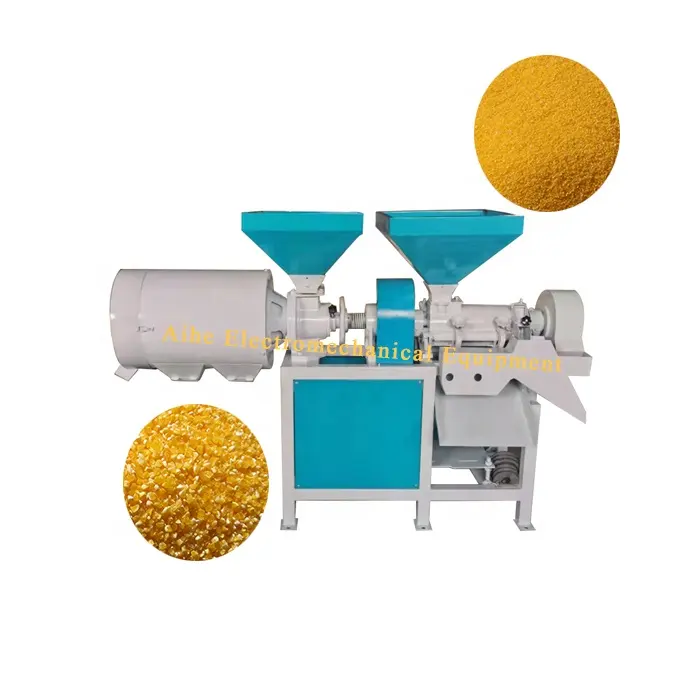 Automatic Africa maize grit mill corn grinding milling machine prices Corn grits milling machine