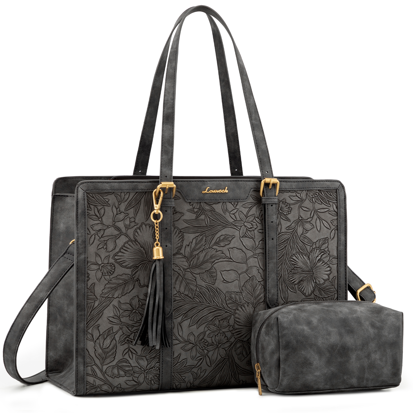 Gray Floral-15.6in VYWB2208LK20M