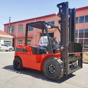Chariot élévateur diesel 3 tonnes, 3,5 tonnes, 4 tonnes, 5 tonnes, 6 tonnes, produit phare mondial, tout-terrain, haute capacité de charge, pour travaux extérieurs en cour. - Product Image 1