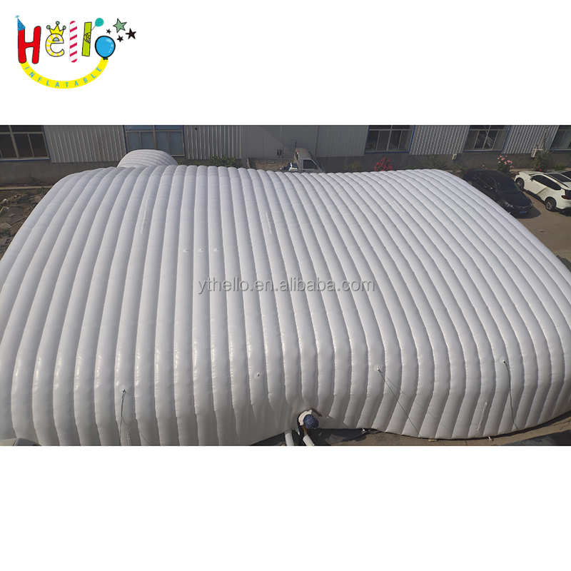 Huge outdoor Inflatable marquee tent/inflatable storeroom tent/ inflatable warehouse tent