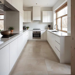 Tủ bếp tùy chỉnh màu trắng dung lượng lưu trữ lớn thiết kế chức năng hiện đại - Product Image 6