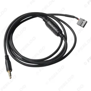 Auto 3.5Mm Mannelijke Jack AUX-IN Socket Audio Kabel Voor Bmw 3-Series E46 Verlengstuk Cd Radio Aux Draad Adapter