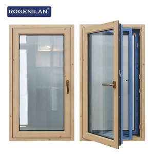 Fenêtre à battant insonorisée en aluminium et <span class=keywords><strong>PVC</strong></span> co-extrudé Rogenilan avec moustiquaire, triple <span class=keywords><strong>vitrage</strong></span>, basculante et pivotante - Product Image 1