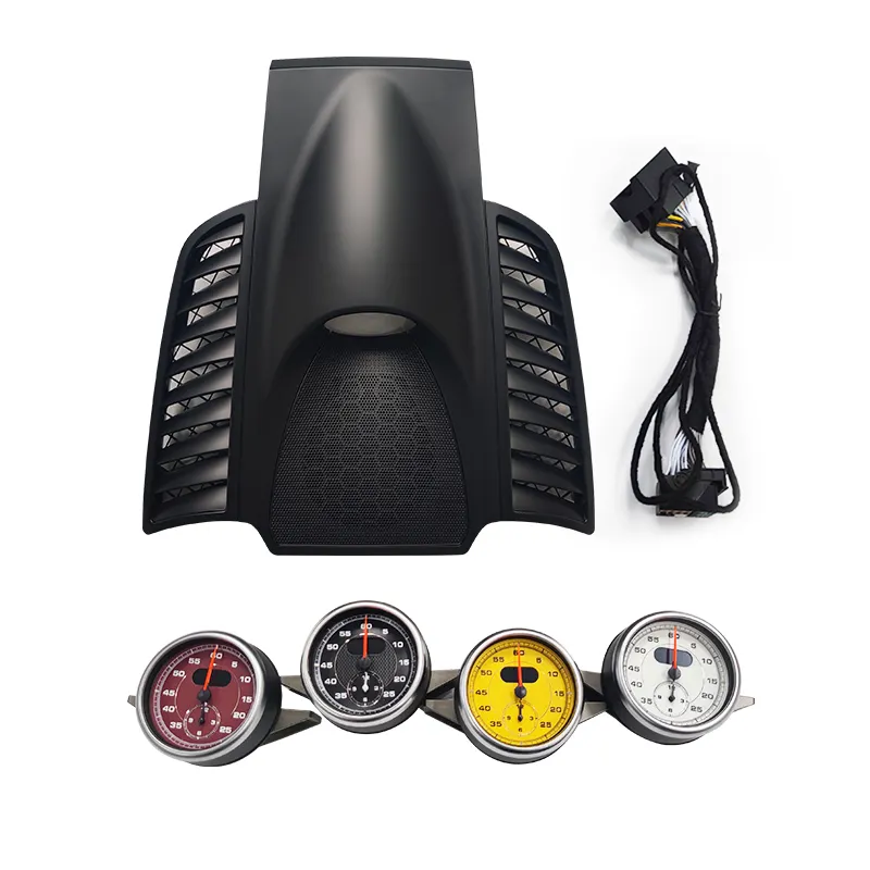 Per Porsche Cayenne 958 tachimetro a 2011 2017 orologio cronometro modifica interna bussola modifica console centrale