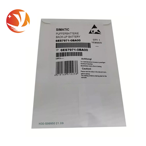 971-0BA00 6ES7ซีเมนส์ของแท้สินค้าใหม่บัฟเฟอร์แบตเตอรี่สำรอง6ES7971-0BA00บัฟเฟอร์คอนโทรลเลอร์โปรแกรมได้ PLC 16 I/O I/O ลิงค์ - Product Image 1