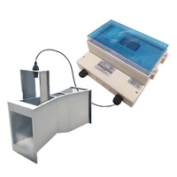 Medidor de flujo ultrasónico de agua Parshall Flume de canal abierto